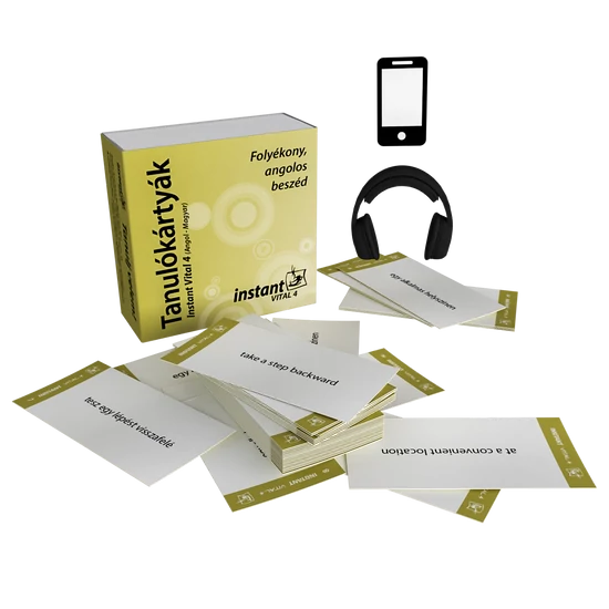 Instant Vital 4 Tanulókártyák (angol-magyar)
